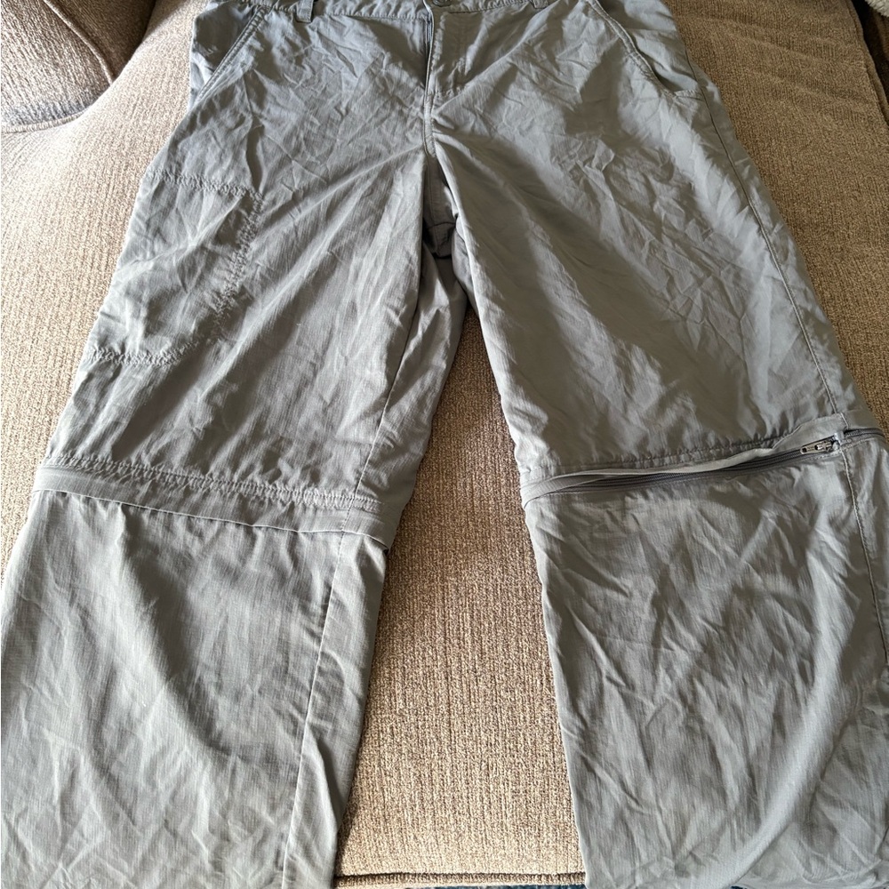 Columbia Youth Gray Water repelllent breakaway Pants